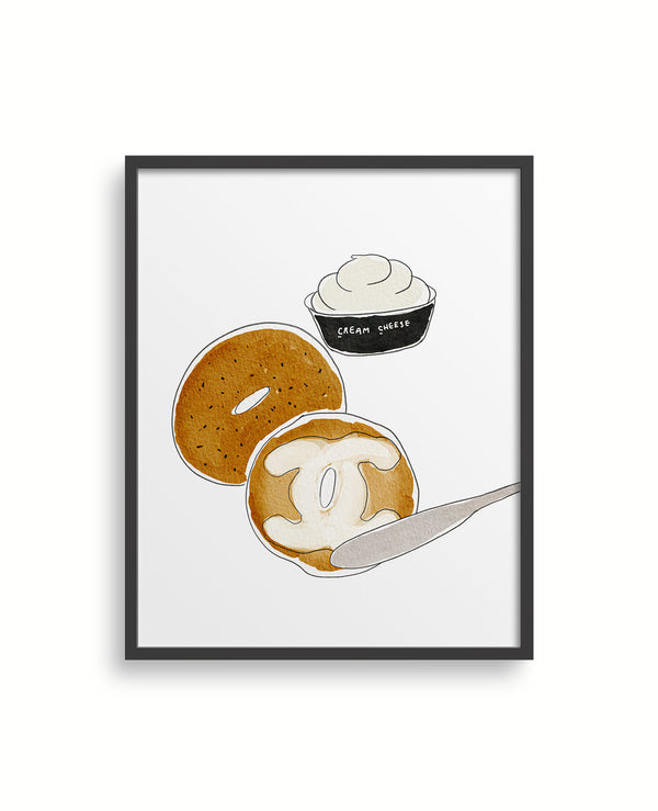 Bagel Art Print