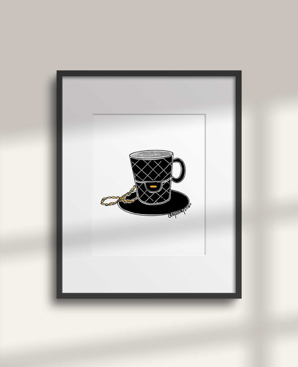 No.1 Fashion Cup Art Print