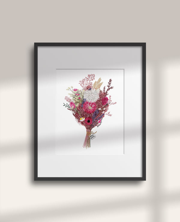 Maeve Flowers Art Print