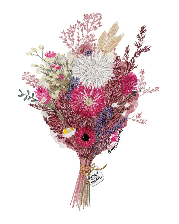 Maeve Flowers Art Print