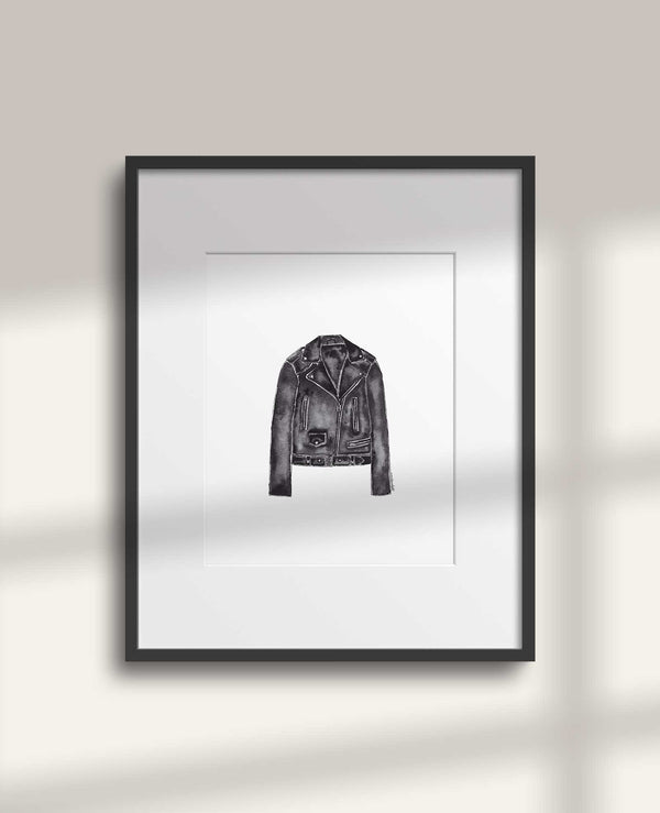 Moto Jacket Print