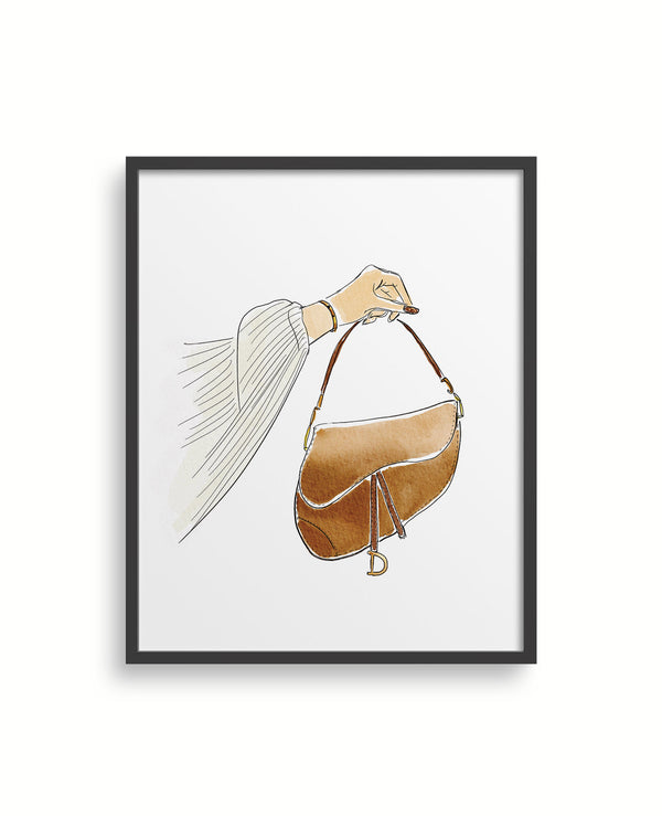 Saddle Bag Art Print