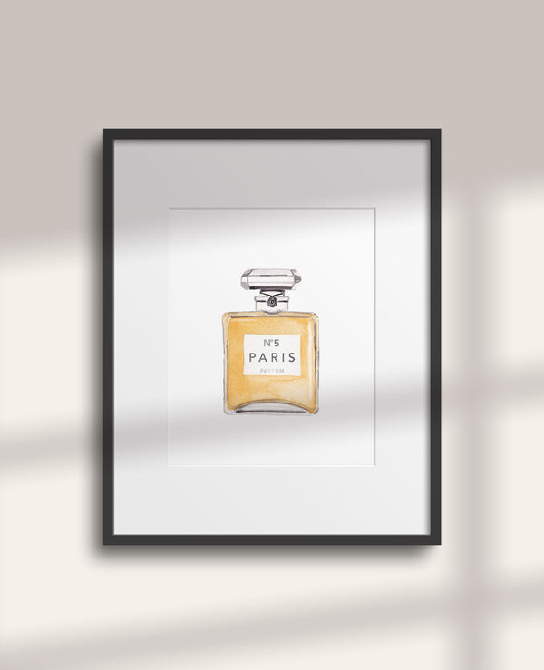 No.5 Perfume Art Print