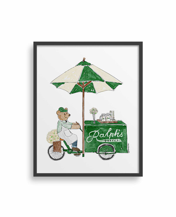 Coffee Bear Art Print