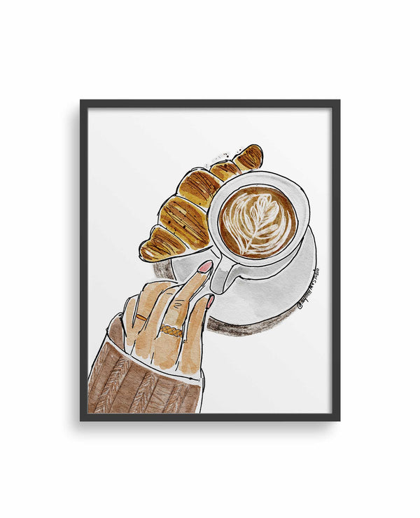 Sweater Coffee Art Print