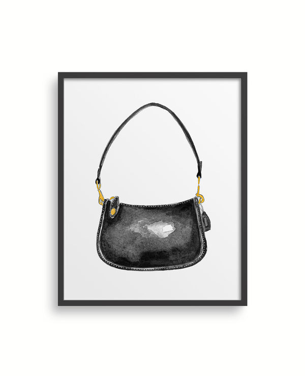 Black Bag Art Print
