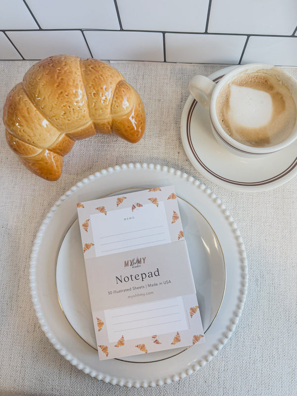 Croissant Notepad