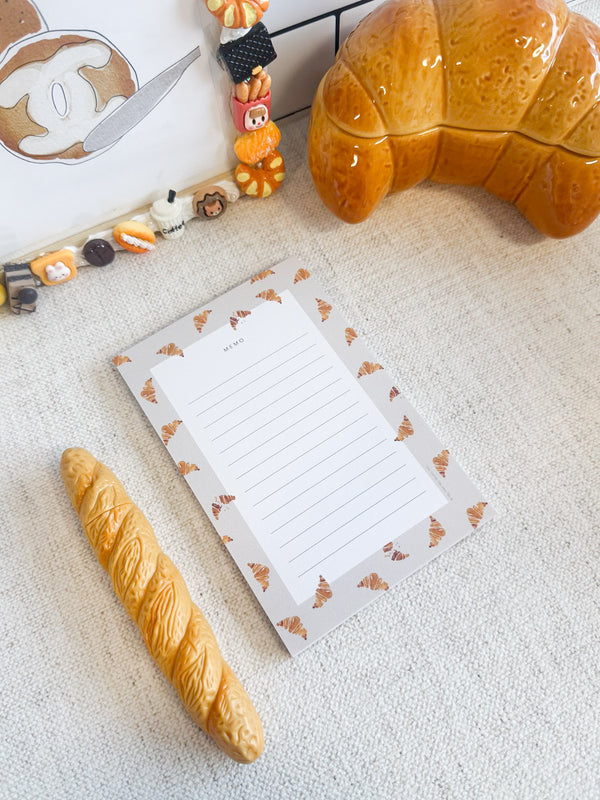 Croissant Notepad